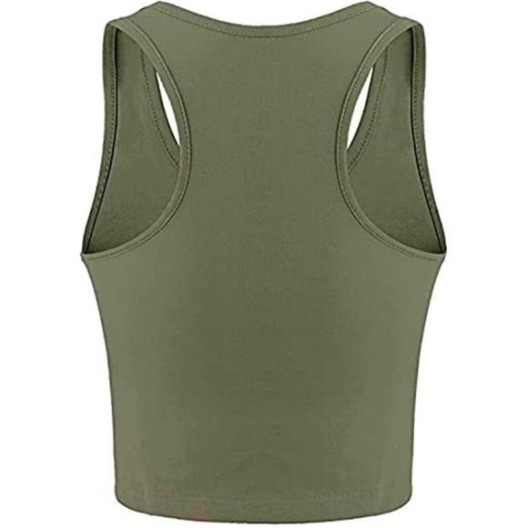 4 Pieces Basic Crop Tank Tops Sport - Picture 3 of 7